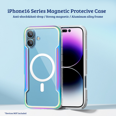 iPhone 16 Plus Premium Heavy Duty Case Cover - Military-Grade Tough, Shockproof Protection With MagSafe Compatibility - Black